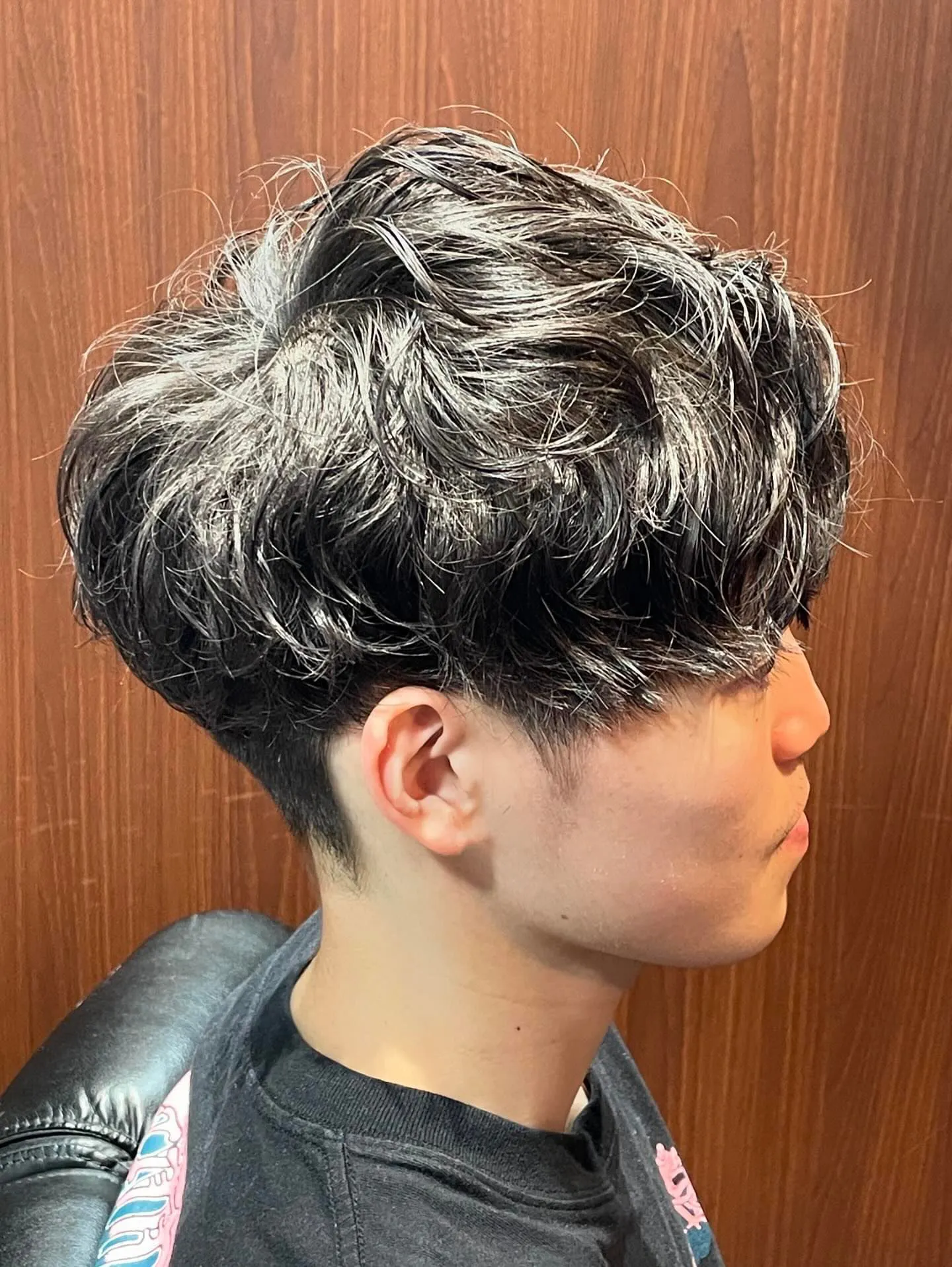 カットデザインパーマ　